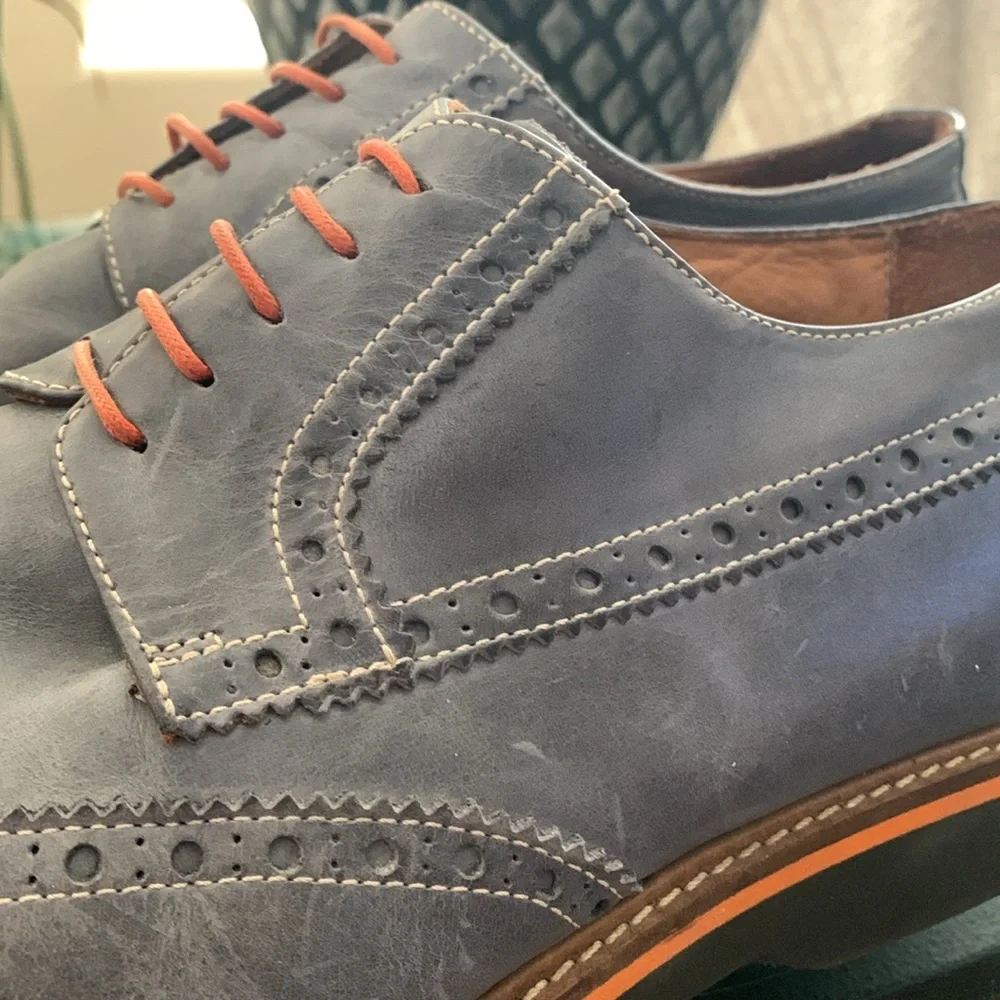MERCANTI FLORENTINI Brogue Wingtip Derby.